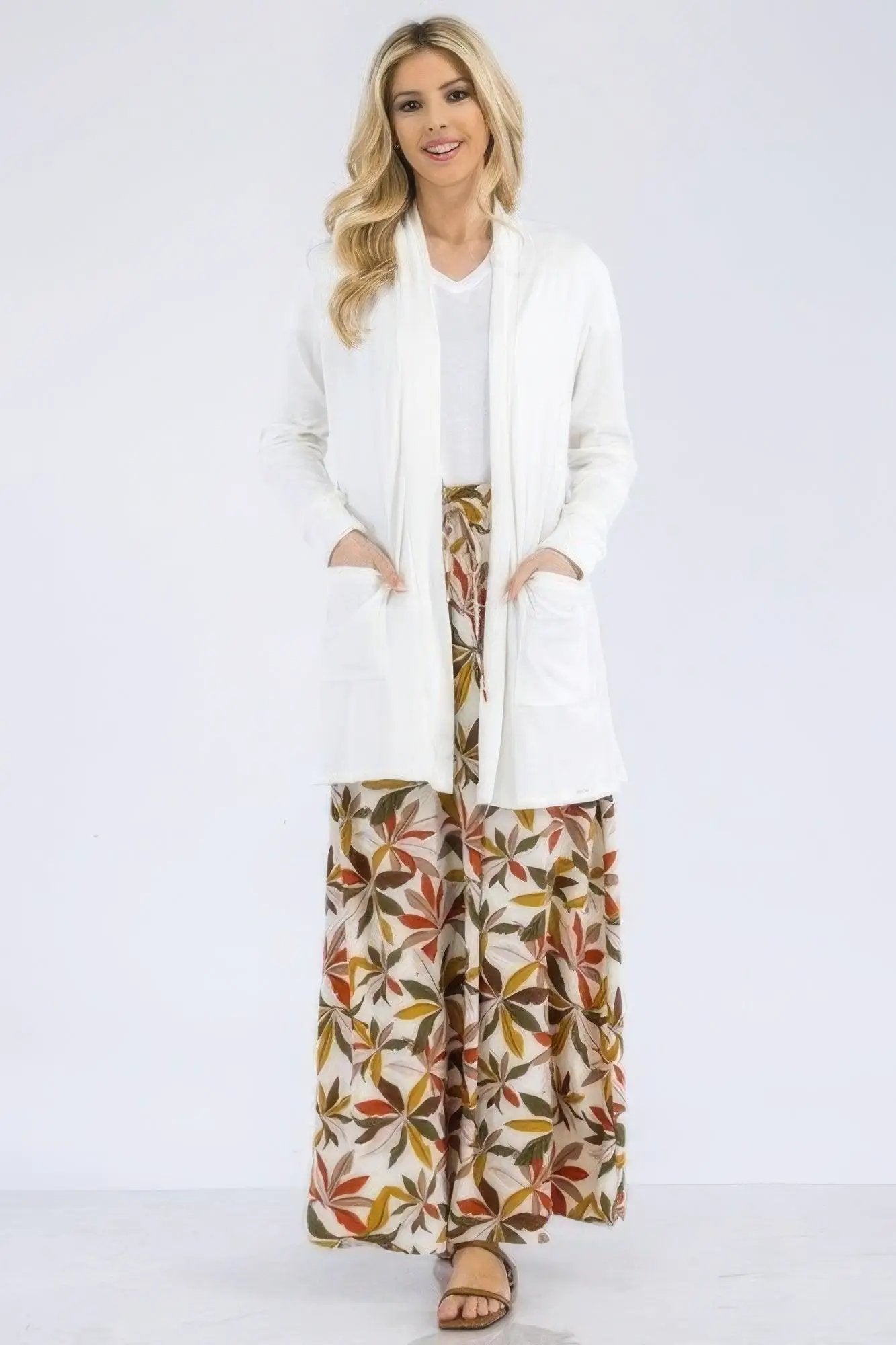 Casual Cardigan With Pockets