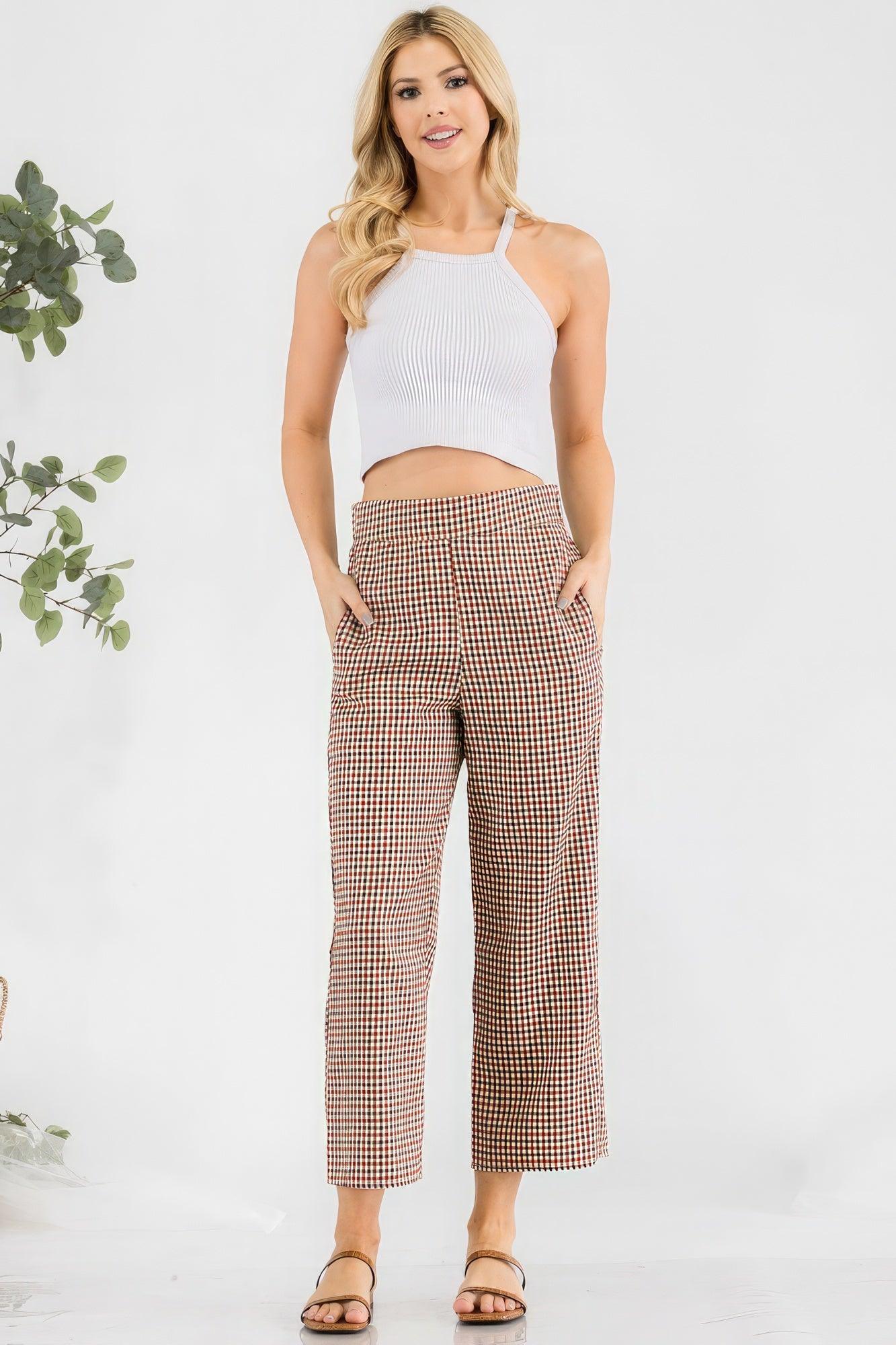 Chic High Waisted Pants - AMIClubwear