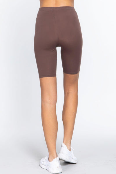 Cotton Jersey Short Leggings - AMIClubwear