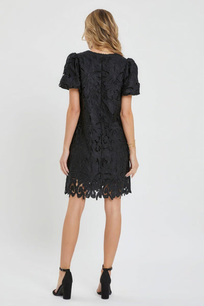 Crochet Lace Dress - AMIClubwear