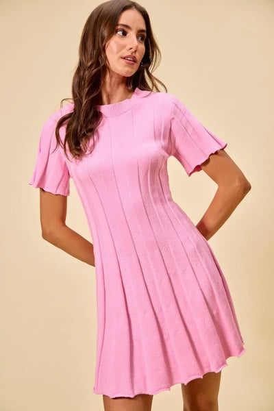 white christmas dresses Sexy Multi Colored Long Sleeve Club Dress With Leopard Detail – AMIClubwear main image 1