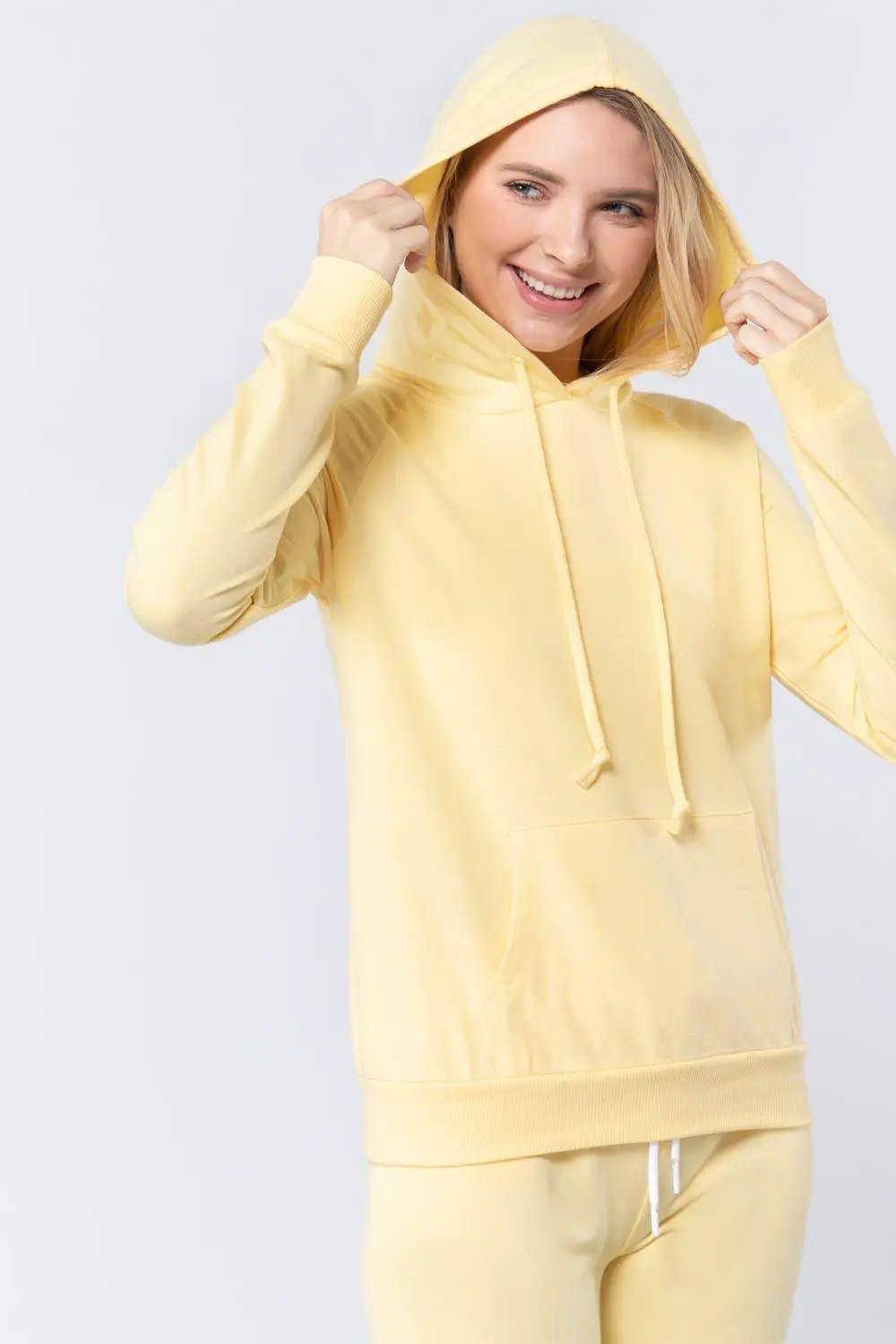French Terry Pullover Hoodie