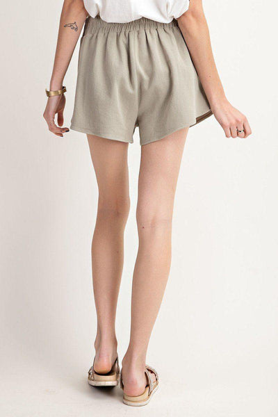 High Rise Waist Shorts - AMIClubwear