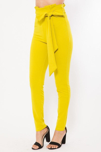 High Waist Fashion Skinny Pants - AMIClubwear