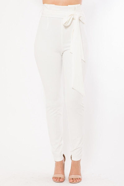 High Waist Fashion Skinny Pants - AMIClubwear