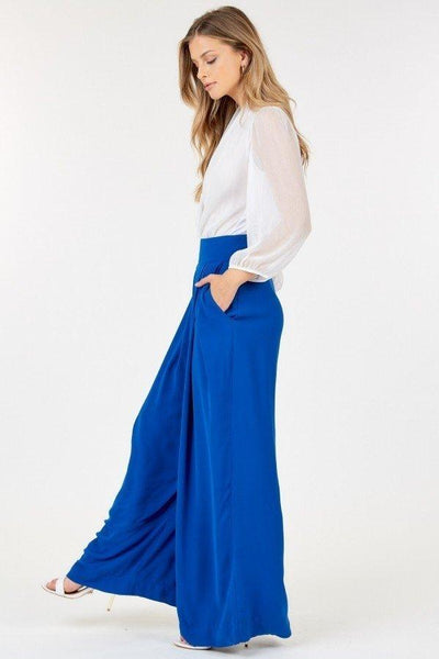 High Waist Palazzo Pants - AMIClubwear