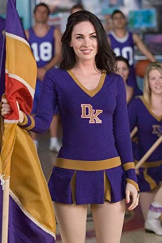 Purple Sexy Jennifer's Body 2Pc Cheerleader Costume