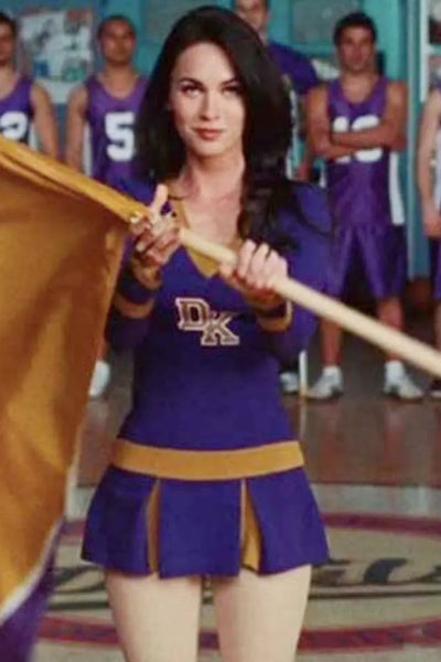 Purple Sexy Jennifer's Body 2Pc Cheerleader Costume