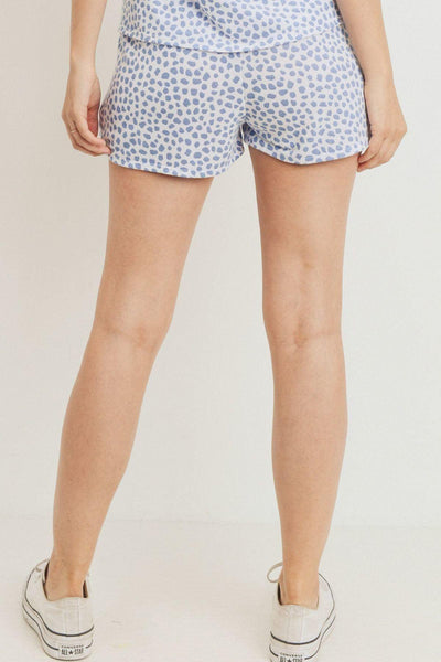 Leopard Printed Terry Short Pants - AMIClubwear