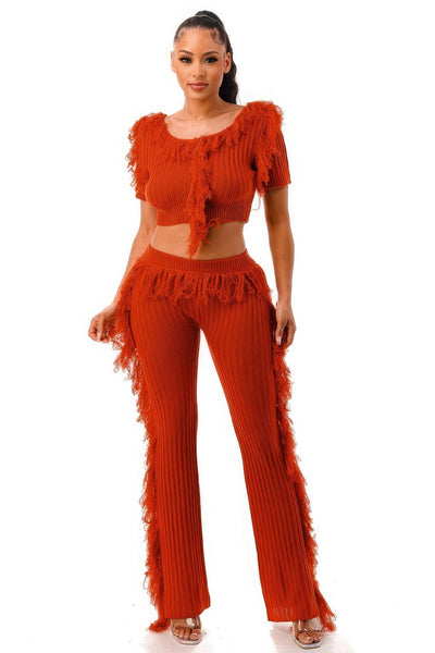 Lets Dance Fringe Set - AMIClubwear