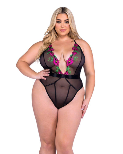 LI681 - Peony Paradise Teddy - AMIClubwear