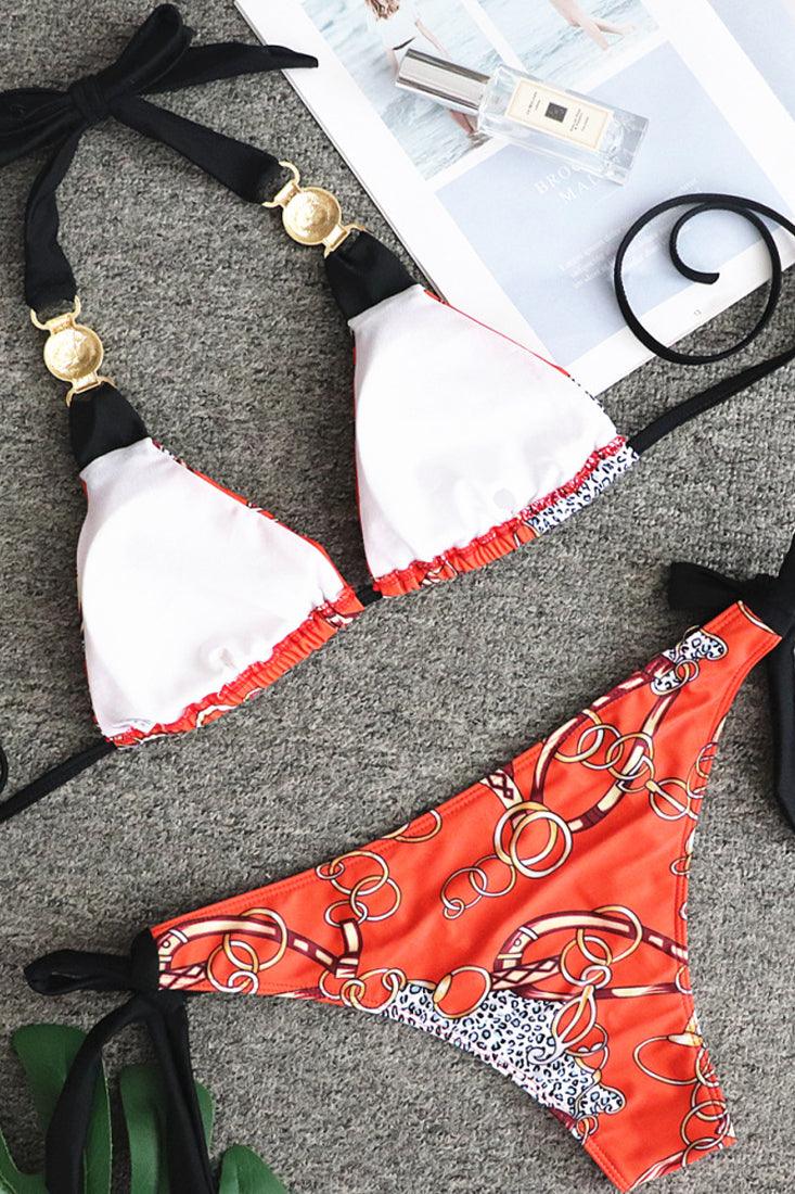 【THEAIRTOWN】★Less dot bikini 2 color 25SS 春の新作★ Amazon.com: Women's Shiny Metallic 2 Piece Brazilian Bikini