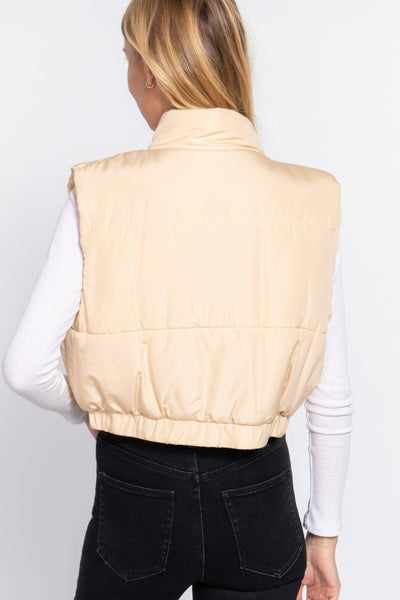 Puffer Padding Vest - AMIClubwear