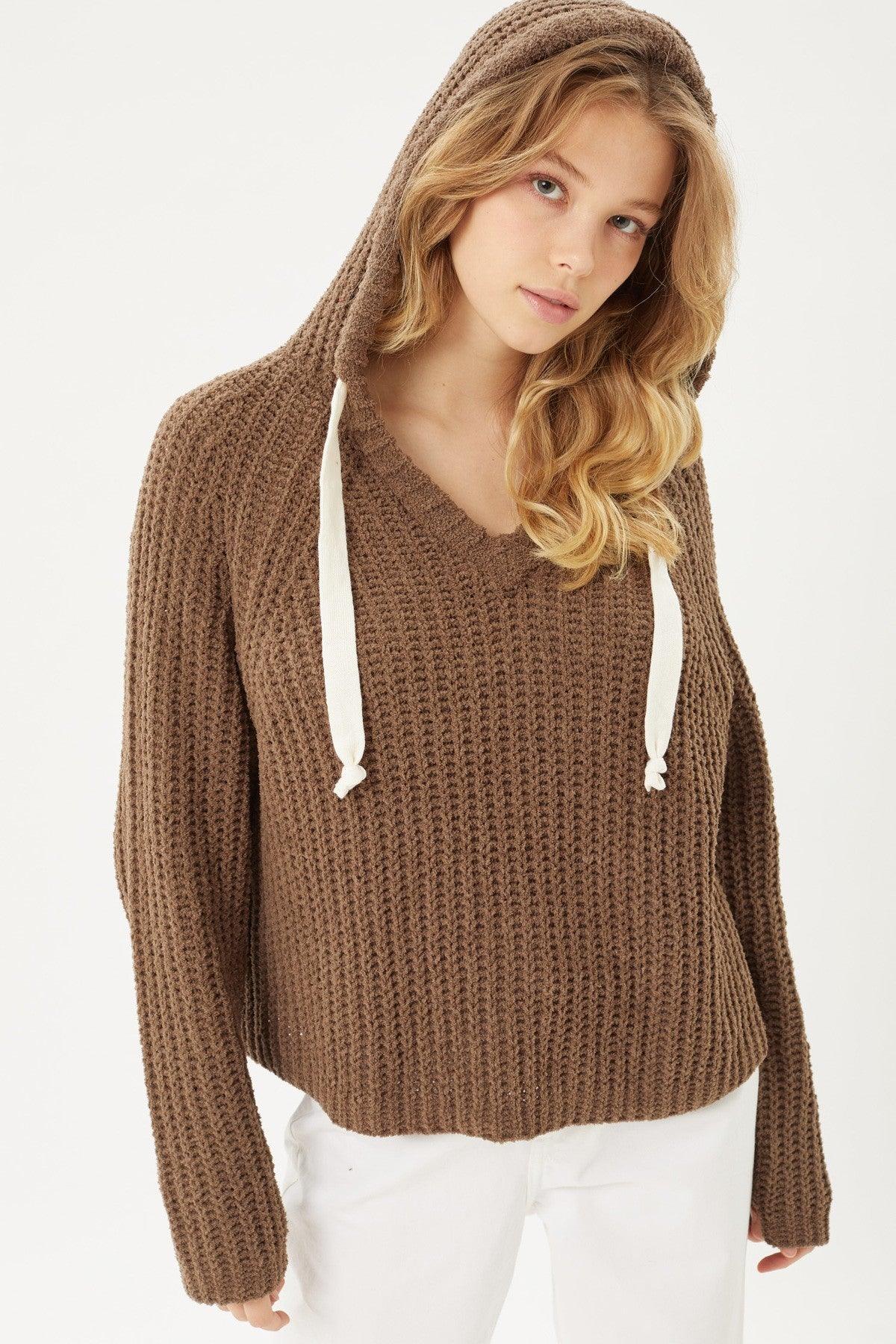 Pullover Hoodie Sweater Top - AMIClubwear