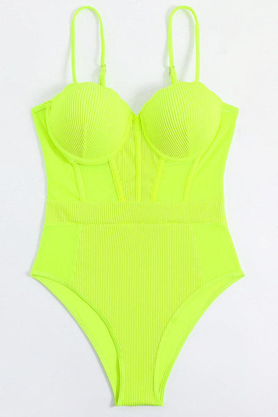 Sexy Lime Green Monokini - AMIClubwear