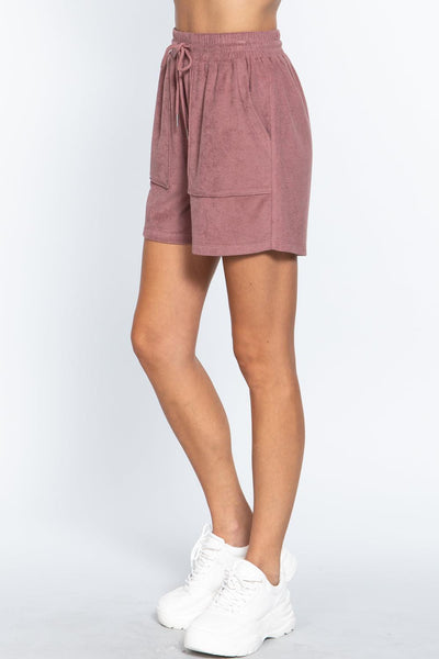 Terry Toweling Shorts - AMIClubwear