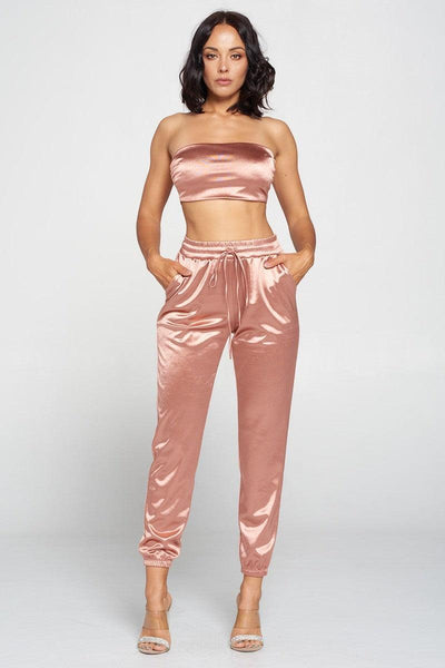 Tube Top Pant Set - AMIClubwear