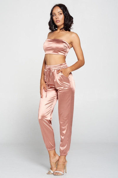 Tube Top Pant Set - AMIClubwear