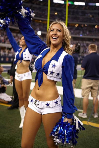 Sexy Dallas Cowboys Cheerleader Halloween Costume Set | XX-Small