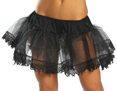 2210 - Petticoat with Tear Drop Trim - AMIClubwear