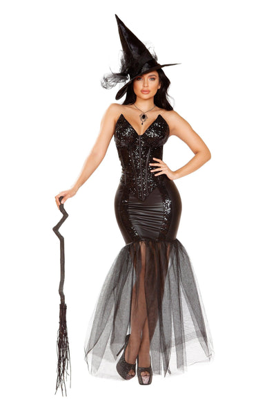 4910 - 3pc Witch with An Evil Spell - AMIClubwear
