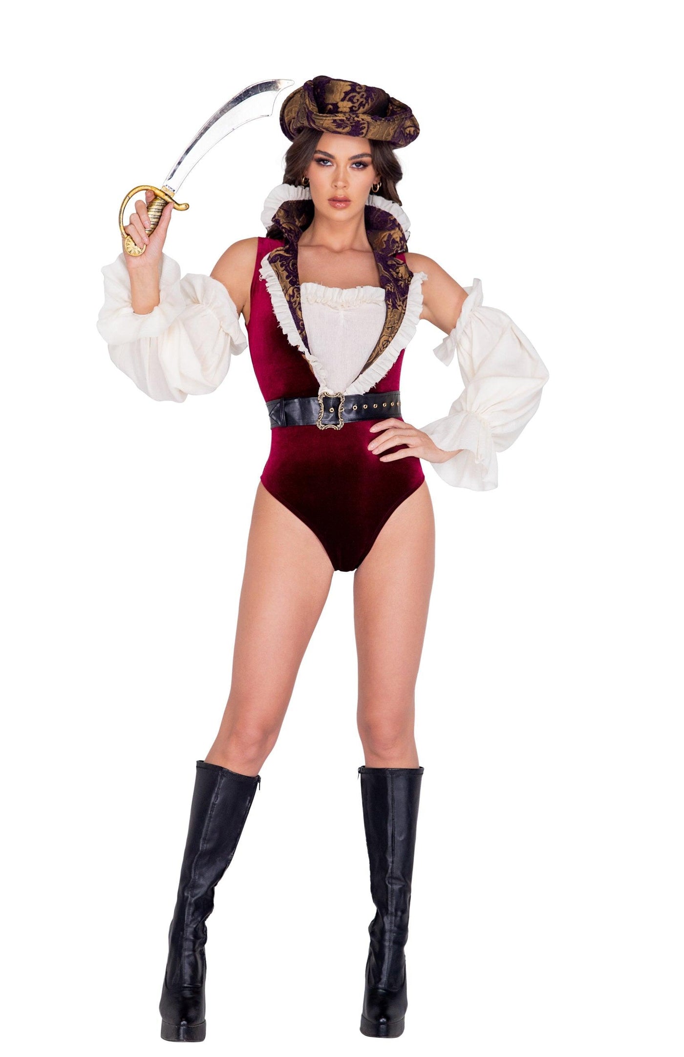 5032 - 5pc Sultry Pirate Costume - AMIClubwear