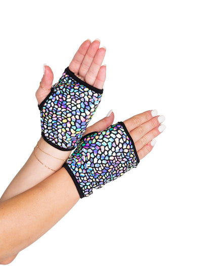 6007 - Open Finger Gloves - AMIClubwear