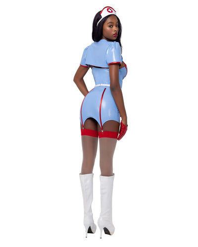 6180 - 4PC Retro Nurse - AMIClubwear