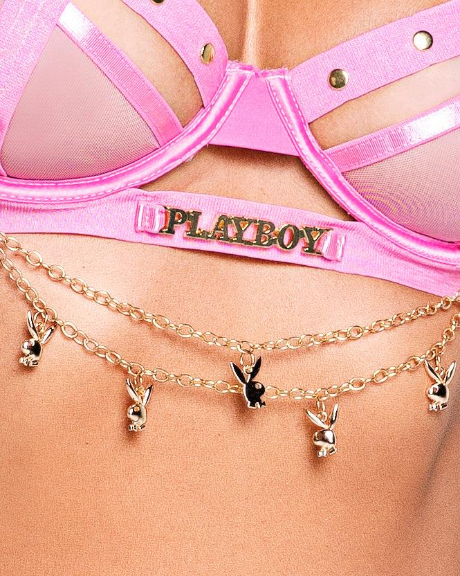 PBLI125 - Playboy Charm 2-Piece Set - AMIClubwear