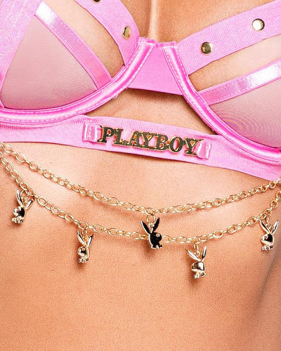 PBLI125 - Playboy Charm 2-Piece Set - AMIClubwear