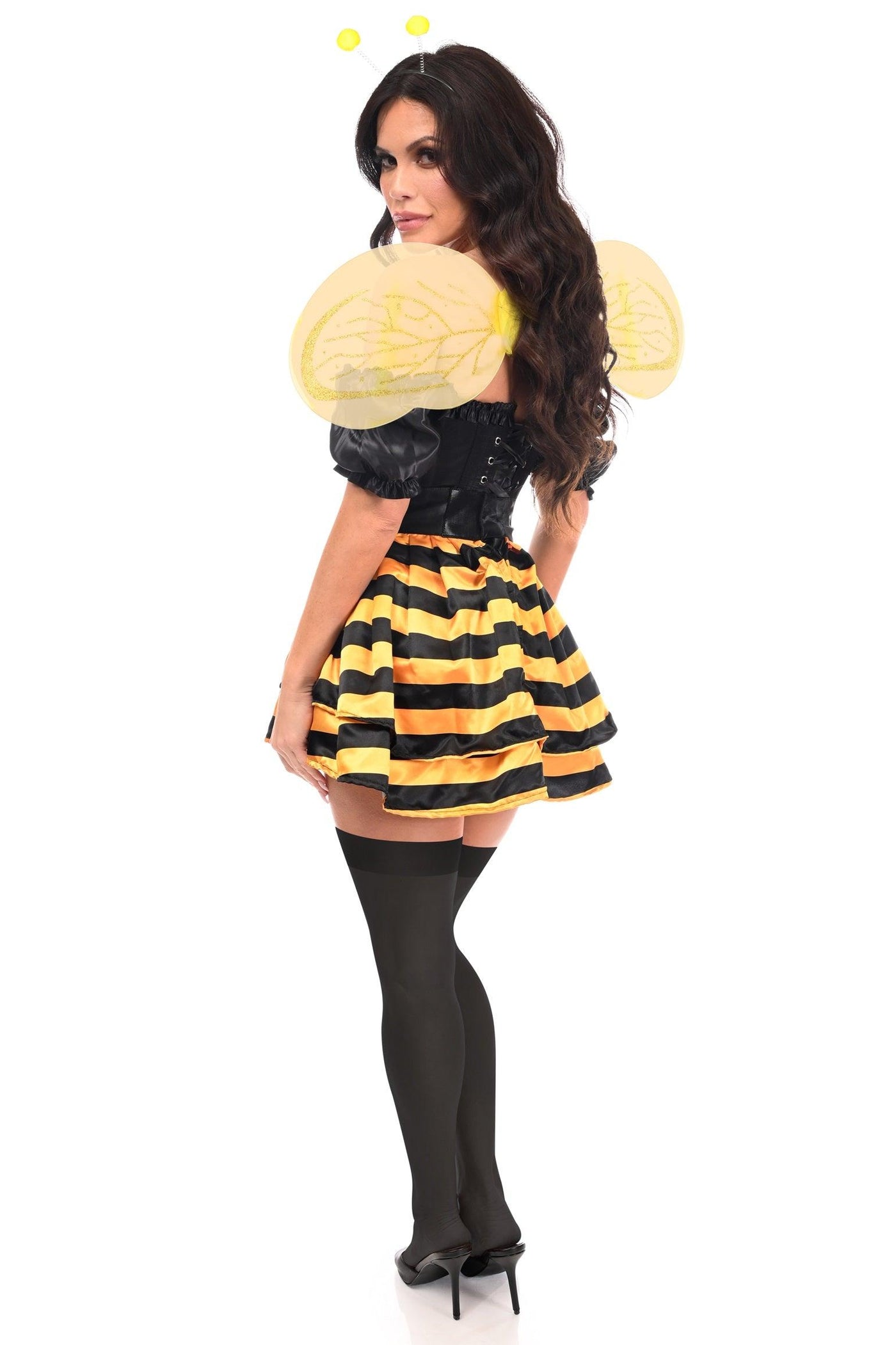 Top Drawer 4 PC Honey Bee Corset Costume - AMIClubwear