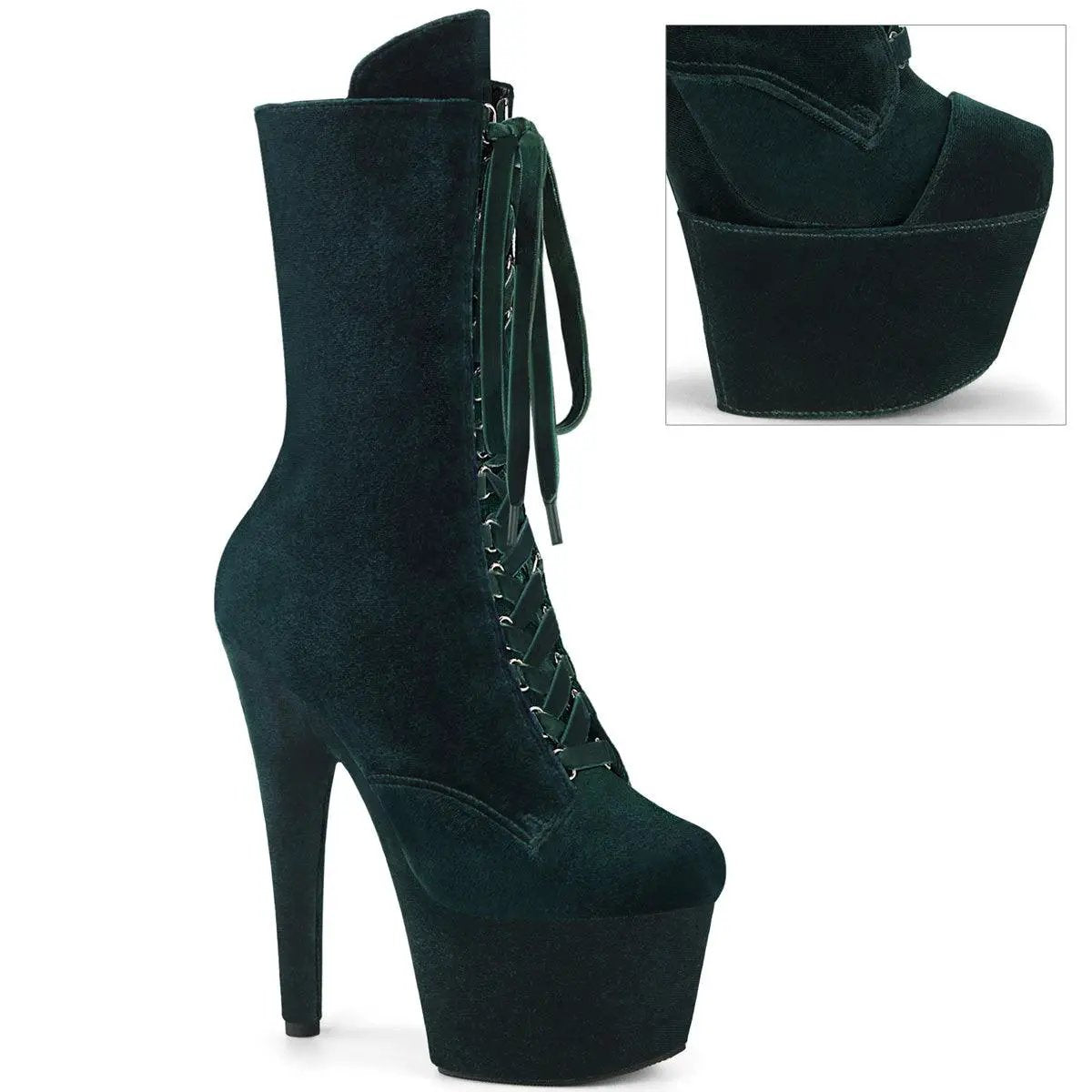 ADORE-1045VEL Sexy Platform Ankle Booties