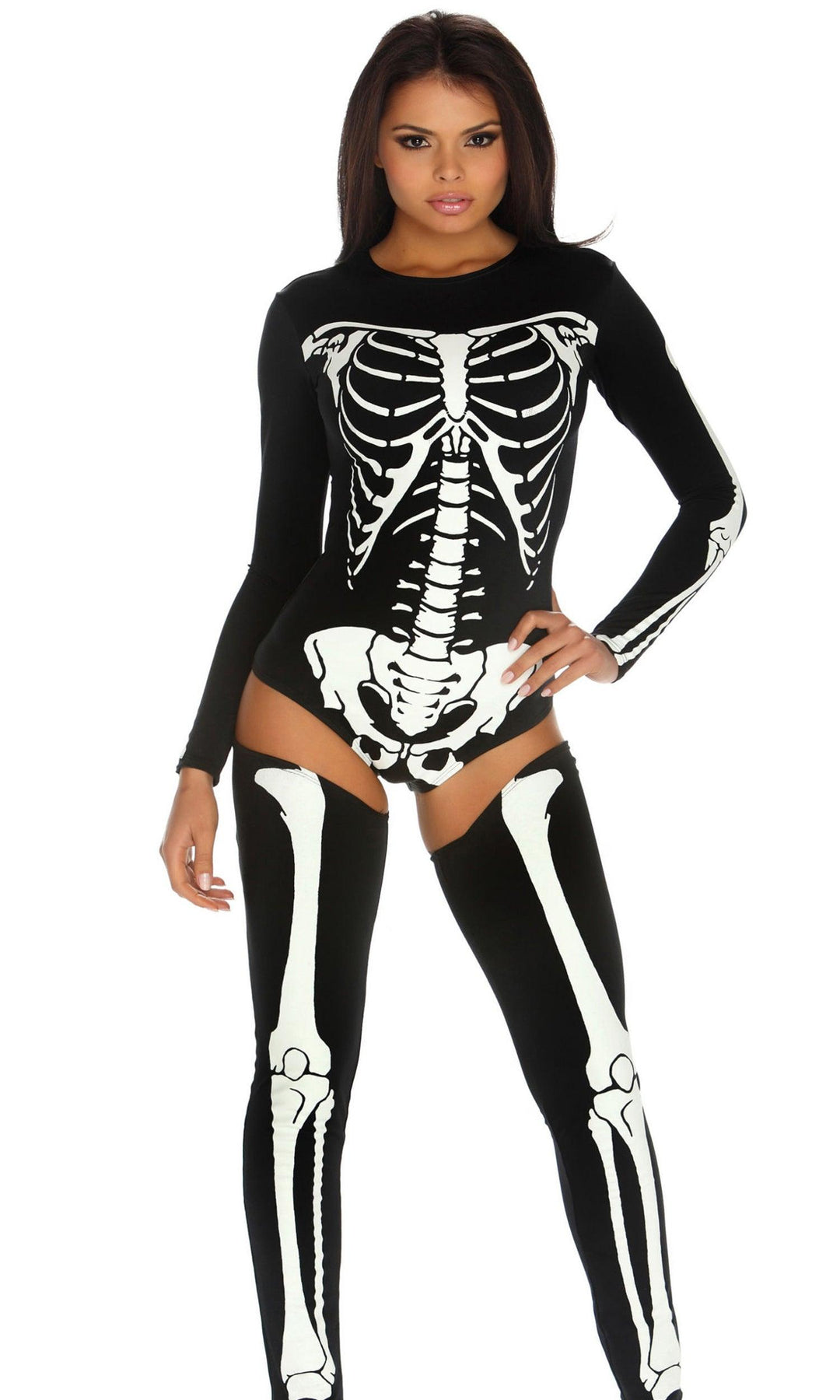 Bad To The Bone Sexy Skeleton Costume – AMIClubwear