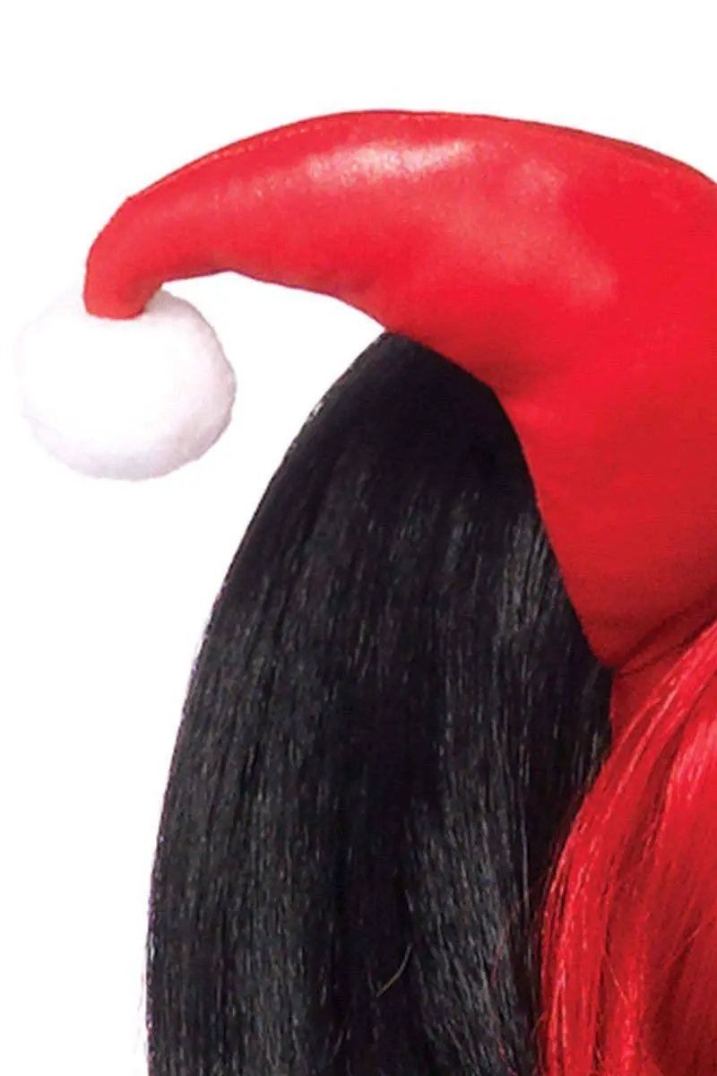 Black Red Harlequin Costume Accessory Headband