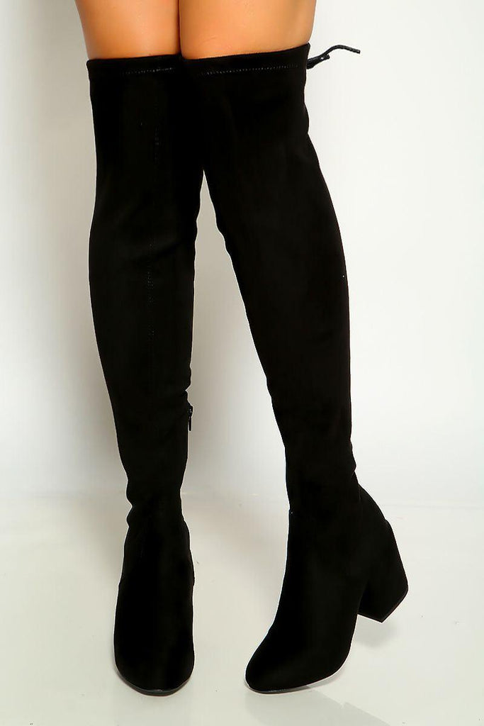 Thigh high clearance boots amiclubwear