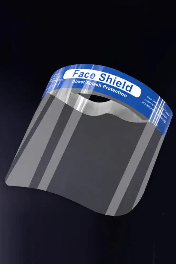 Blue Clear Protective Face Shield - AMIClubwear