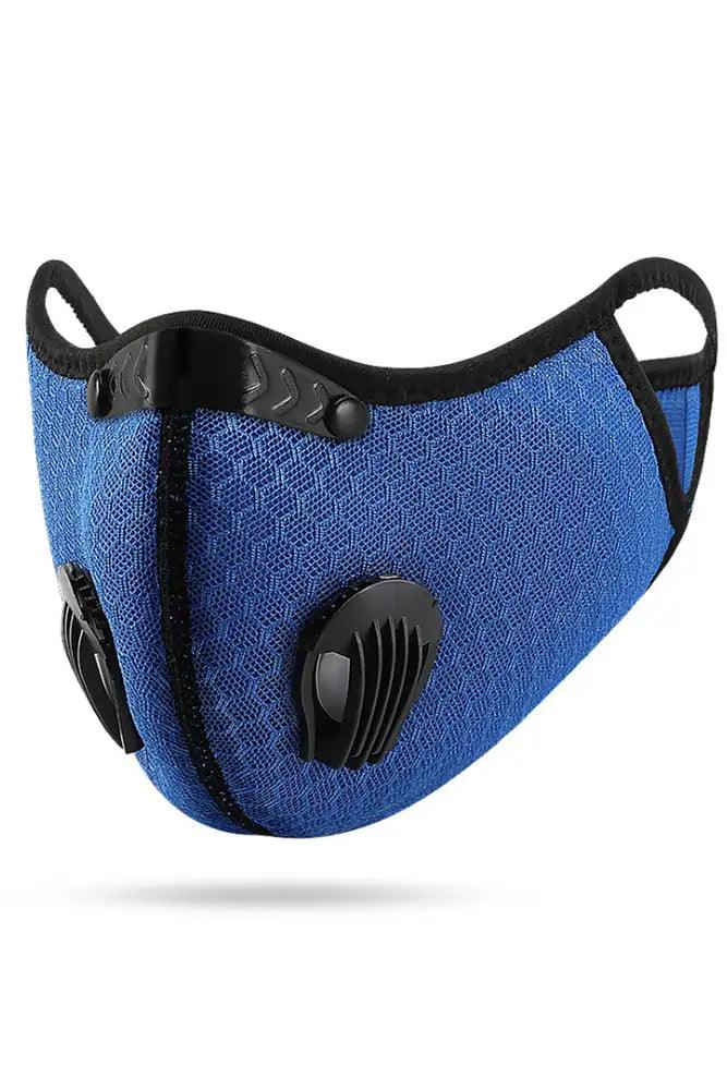 Blue Filter Respirator 5 Layer Netted Face Mask - AMIClubwear