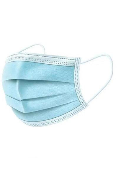 Blue Surgical 3 Layer Disposable Face Mask 50 Pieces - AMIClubwear