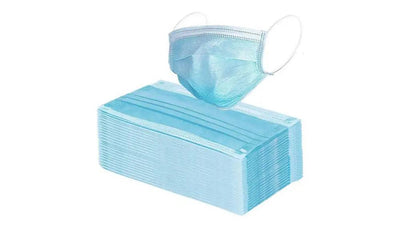 Blue Surgical Disposable Face Mask 10 Pieces - AMIClubwear