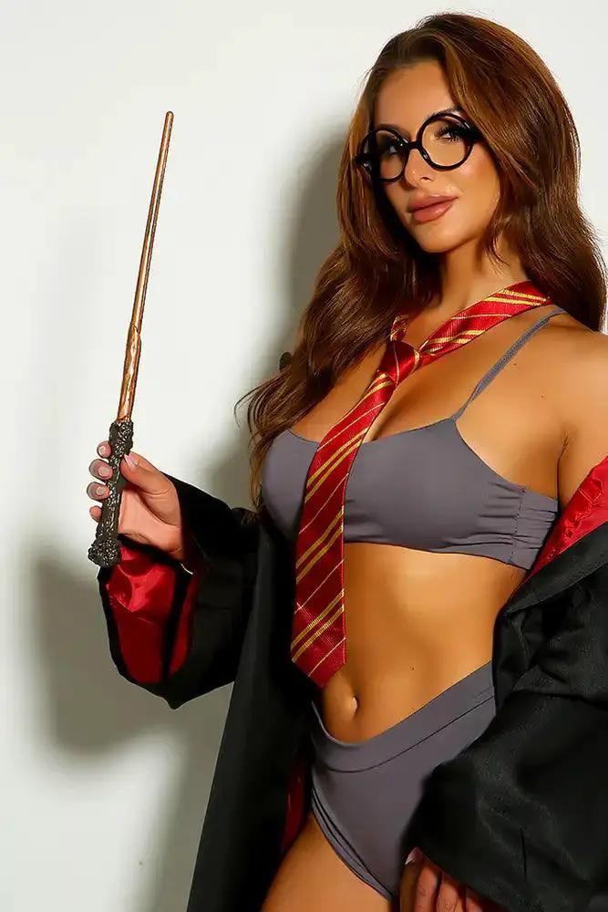 Brown One Piece Wizard Wand Costume Accessory