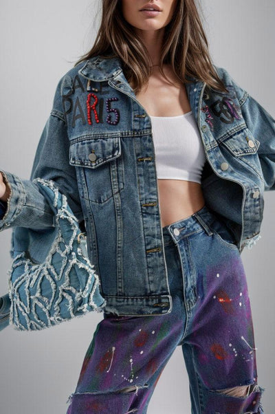 JOSEPHA - DENIM - AMIClubwear