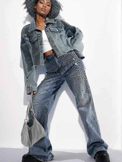 LANNI - DENIM - AMIClubwear