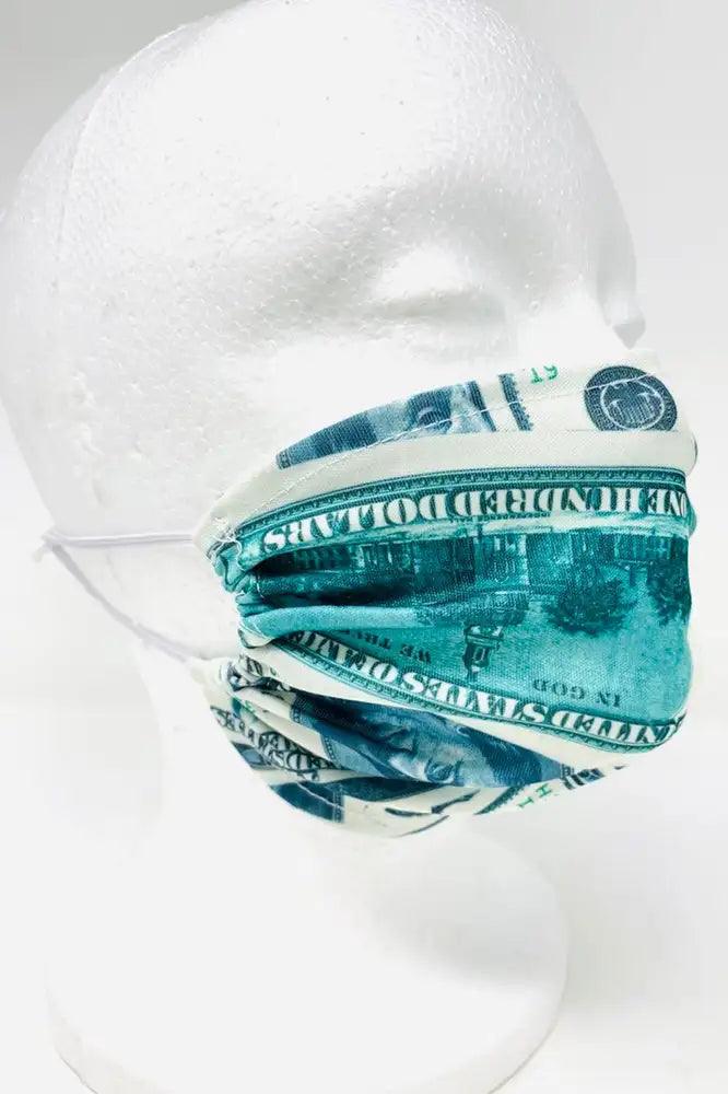 Dollar Print Reusable Face Mask - AMIClubwear