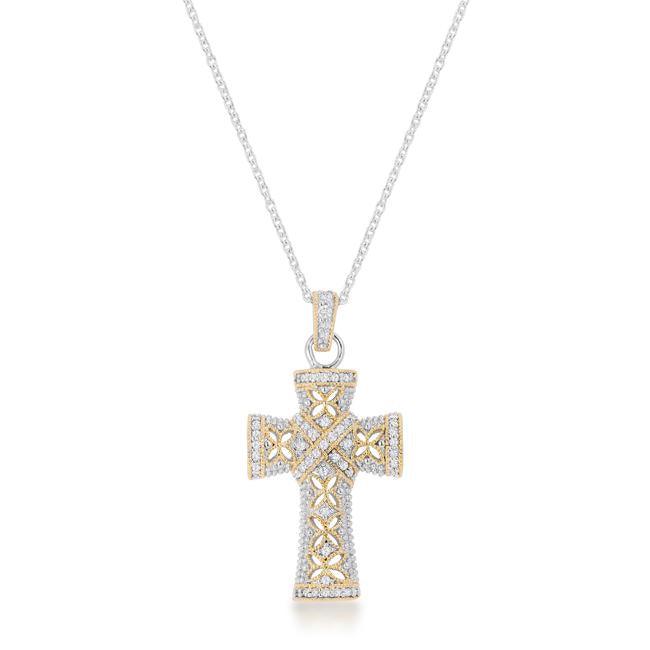 Elegant Cross Pendant - AMIClubwear