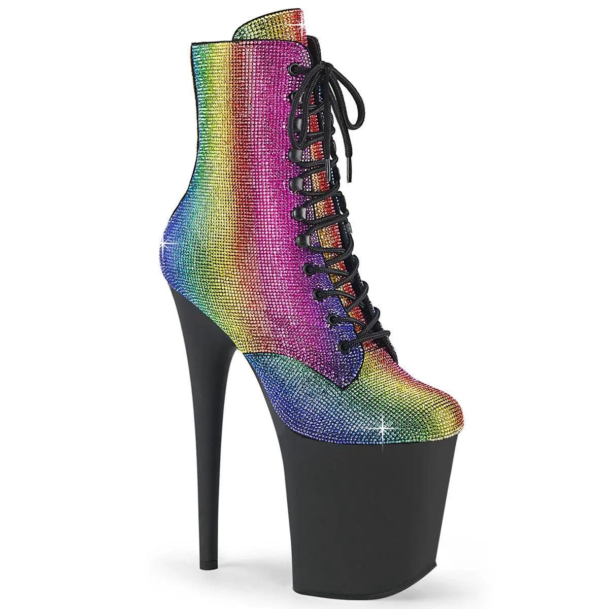 FLAMINGO-1020RS Sexy Platform Ankle Booties