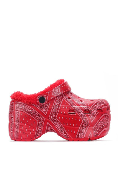 GARDENER-3 - RED PRINT - AMIClubwear