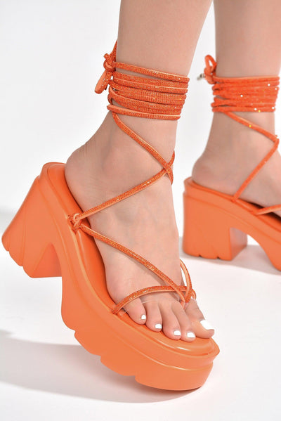 GILIAN - ORANGE - AMIClubwear