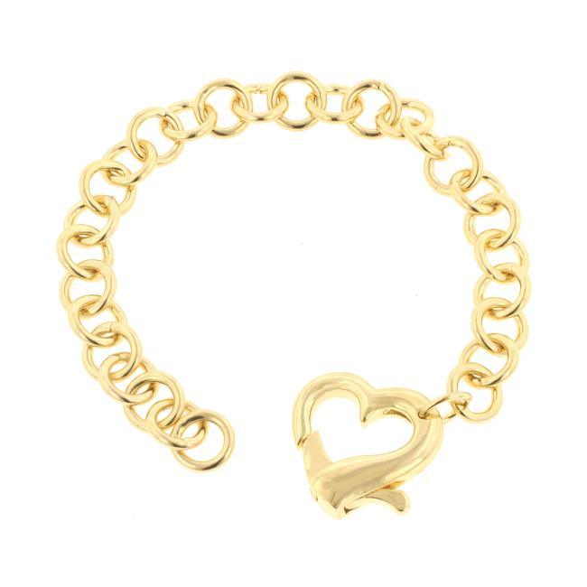Golden Heart Bracelet - AMIClubwear