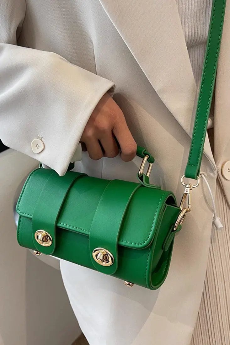 Green Gold Crossbody Mini Purse