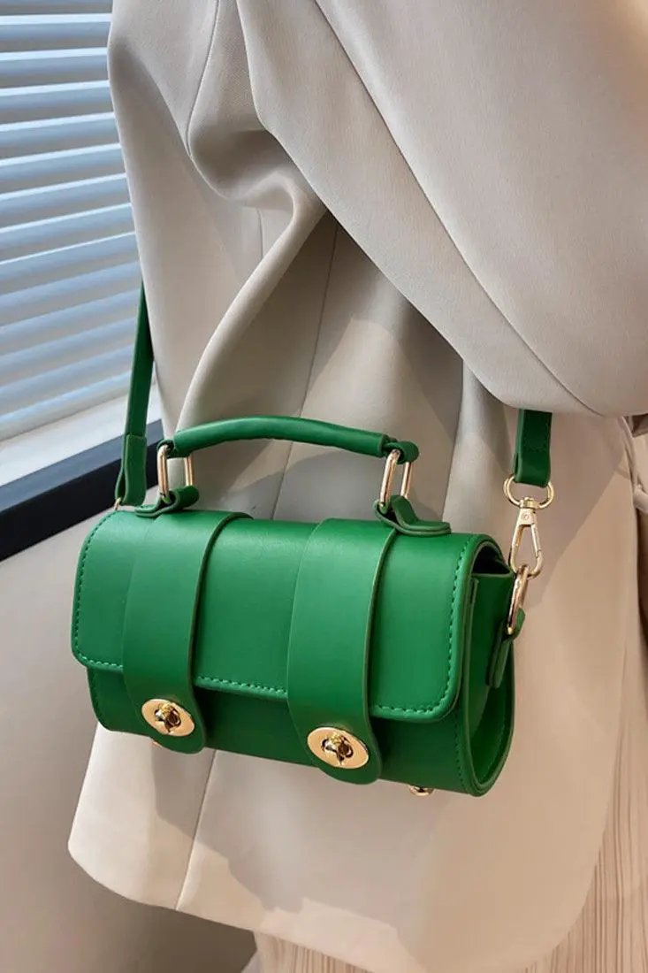 Green Gold Crossbody Mini Purse